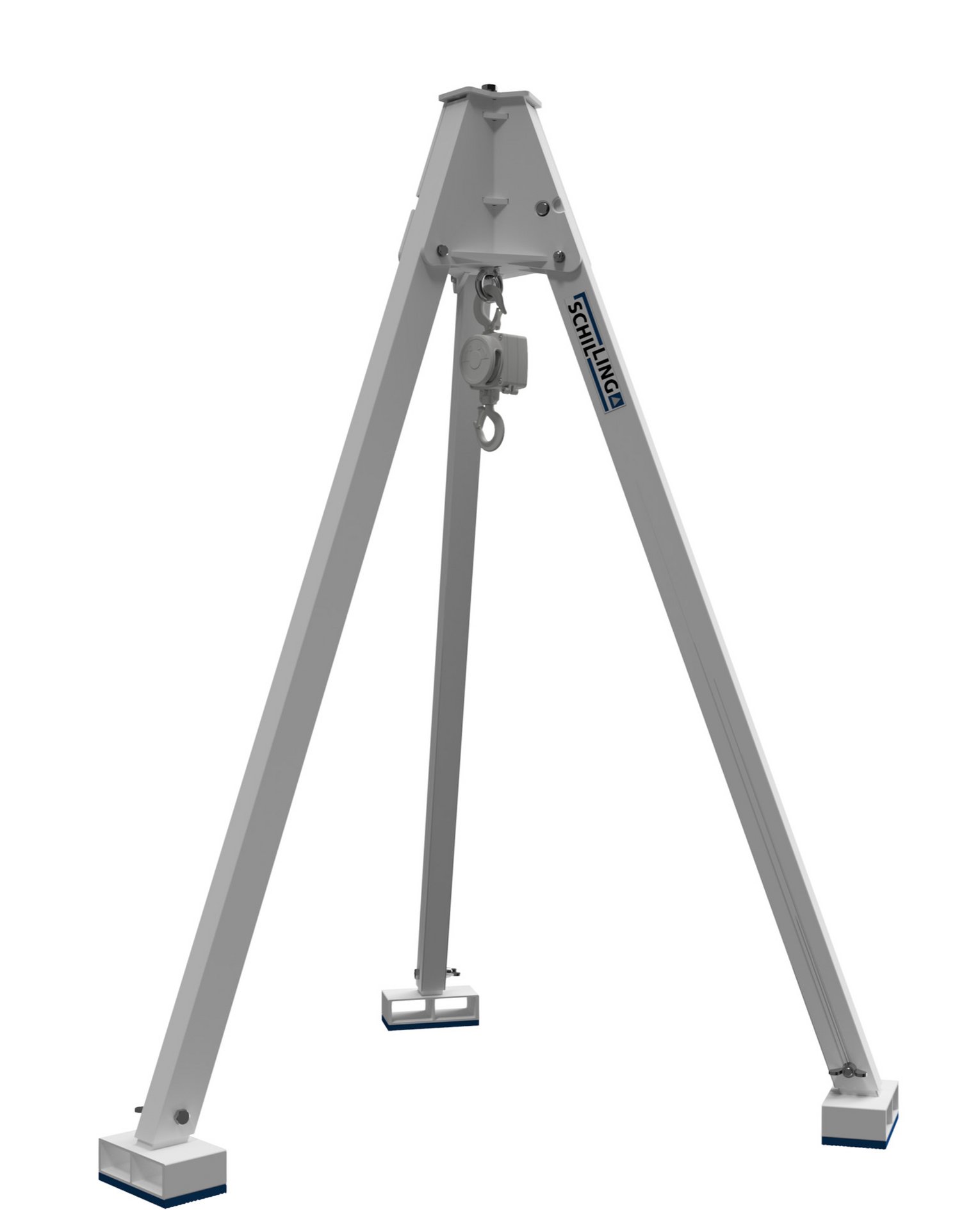 Eingefahrener Alu-Dreibock von SCHILLING.