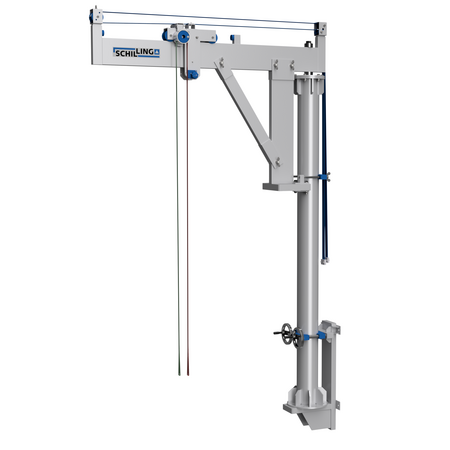 SCHILLING Schwenkkran mit Wandkonsole SCHILLING Alu-Schwenkkran mit Wandkonsole