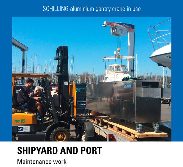 Shipyard and port – maintenance work