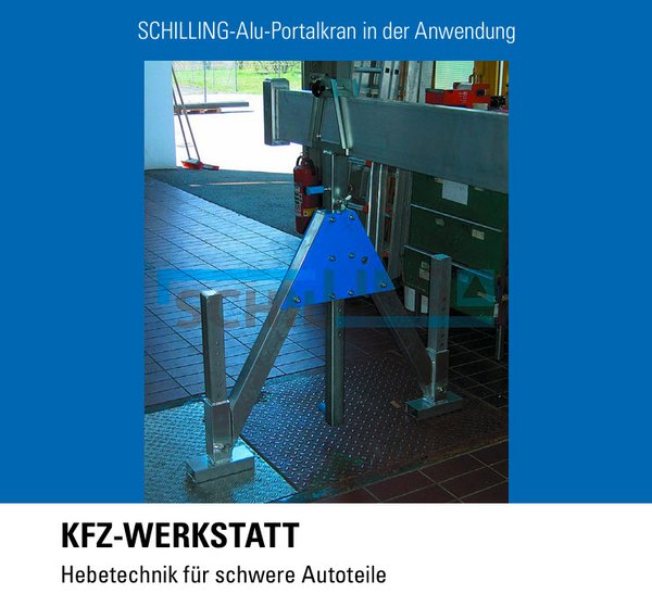Kfz-Werkstatt – Hebetechnik für schwere Autoteile