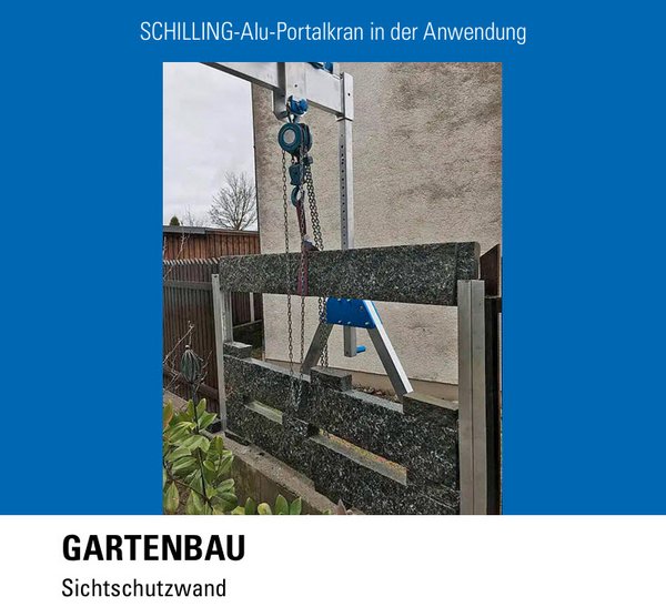 Gartenbau – Sichtschutzwand