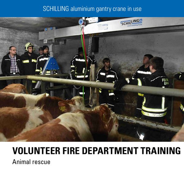 Volunteer fire department training – Animal Rescue