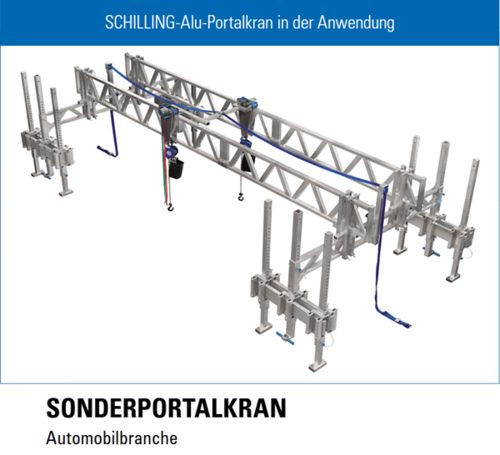 custom aluminium gantry 