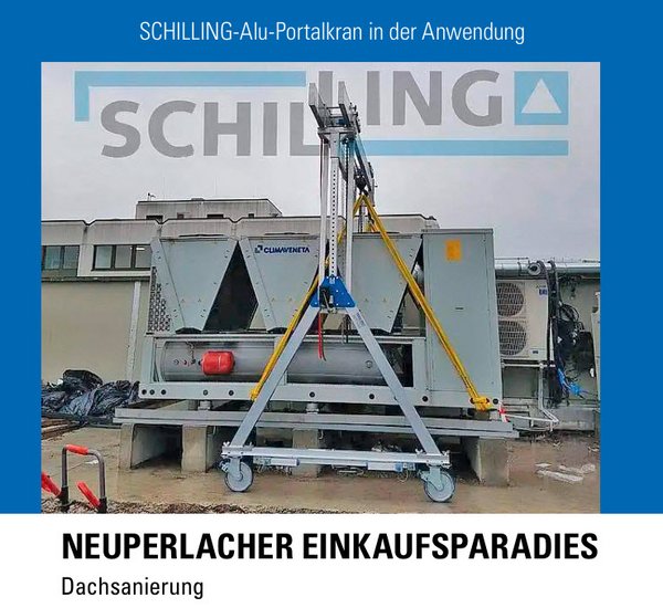 Neuperlacher Einkaufsparadies Dachsanierung