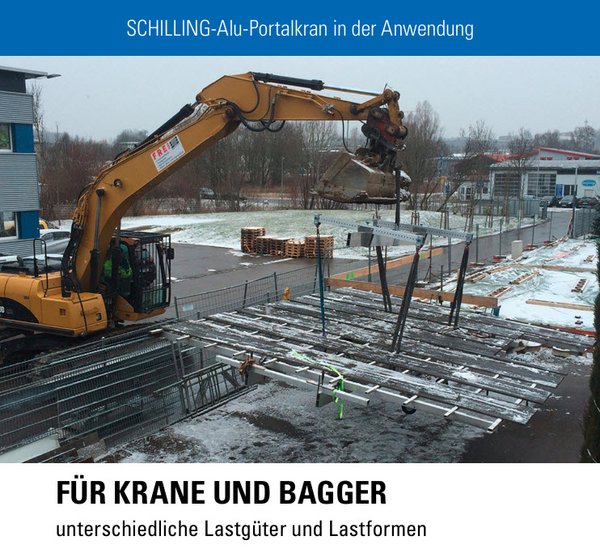 Für Krane und Bagger - Traversen