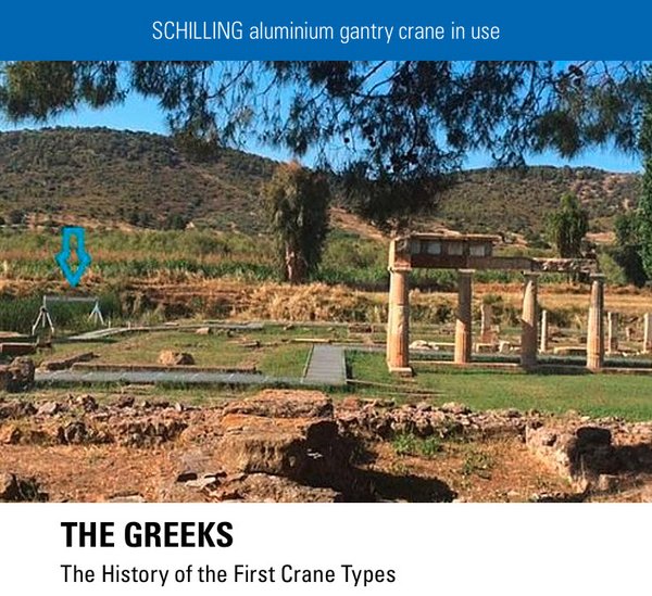The Greeks – The history of the first crane types
