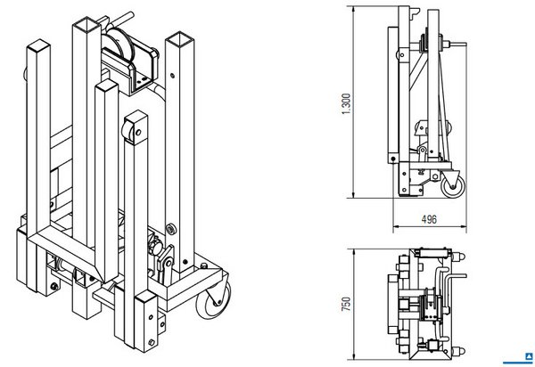 Multilift din aluminiu