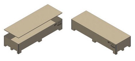 Verpackungskiste für Portalkrane