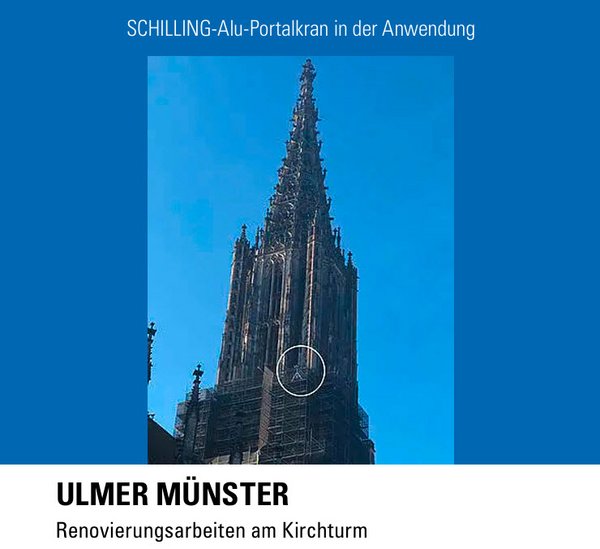 Renovierungsarbeiten am Ulmer Münster