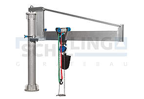 lifting device slewing crane 