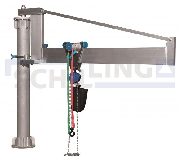 Aluminium Custom-Made Slewing Crane