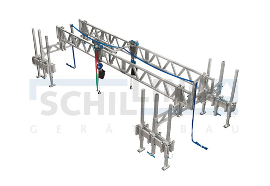 Grúa de pórtico de aluminio - para cadena de producción