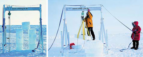 Jeřábový projekt na severním pólu