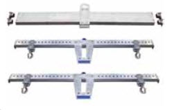 Aluminium lasttraverse in H-constructie