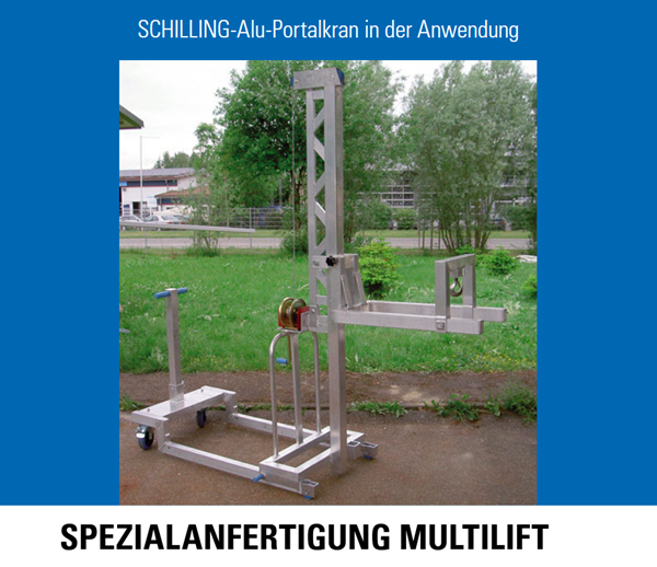 Mobiler Spezialkran Multilift