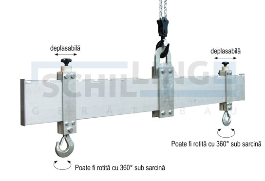 Traversă pentru sarcini din aluminiu