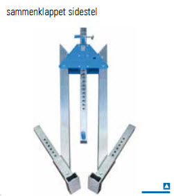 Portalkran af aluminium, stationær udgave, med dobbelt bjælke, bæreevne 2.000 kg og 3.000 kg