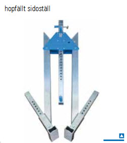 Portalkran i aluminium, stationärt utförande - Lyftkapacitet 1.000 kg och 1.500 kg