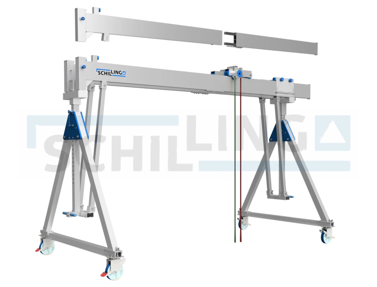 SCHILLING - Aluminum gantry crane